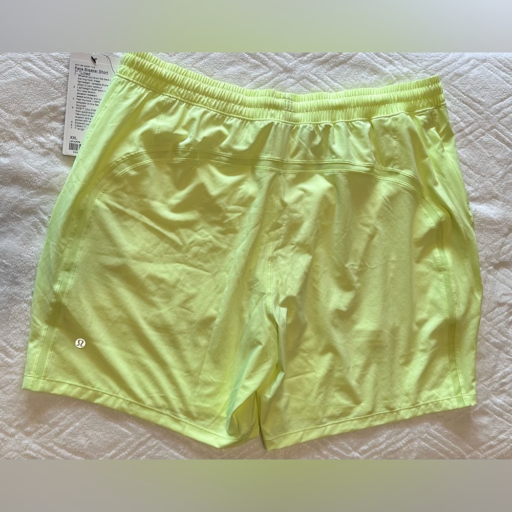 COPY - Lululemon- XXL pace breaker shorts 7” *lined